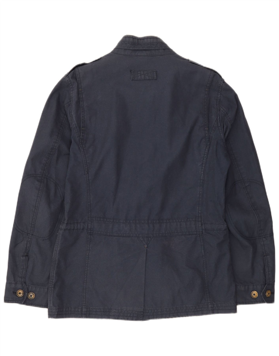 MASSIMO DUTTI Ανδρικό Military Jacket UK 36 Small Navy Blue