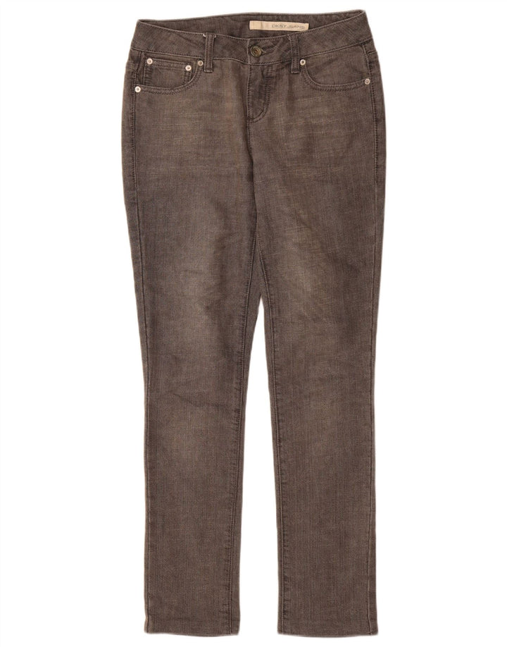 Dkny Γυναικείο Slim Jeans US 4 Small W28 L30 Γκρι βαμβακερό