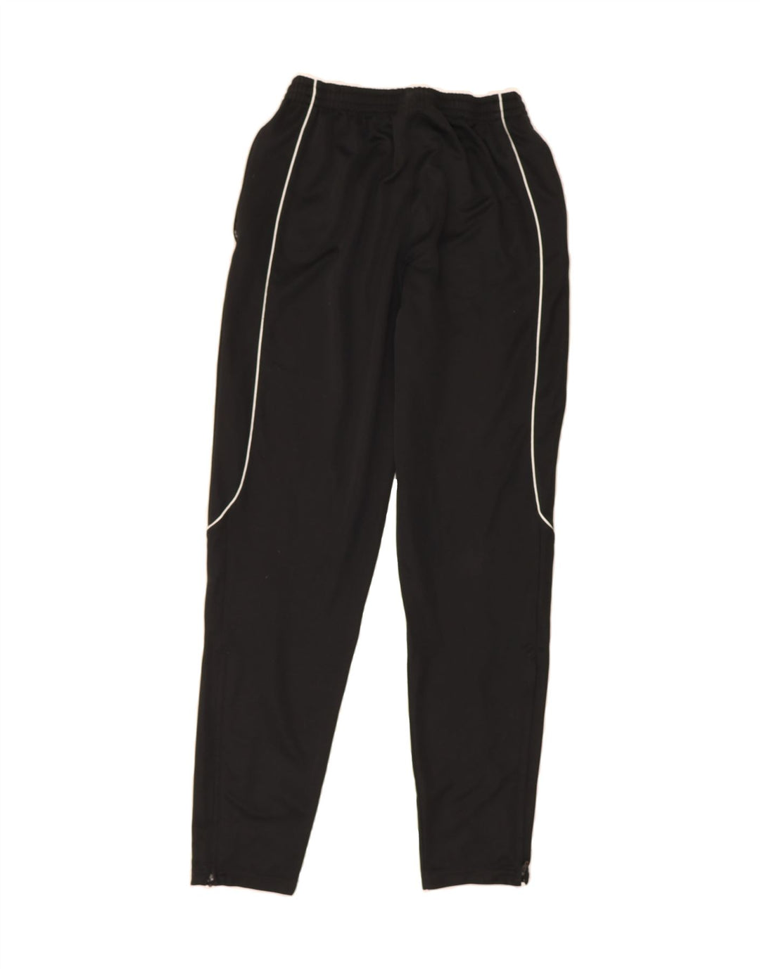 ADIDAS Boys Climalite Tracksuit Trousers 15-16 Years  Black Polyester Vintage Adidas and Second-Hand Adidas from Messina Hembry 