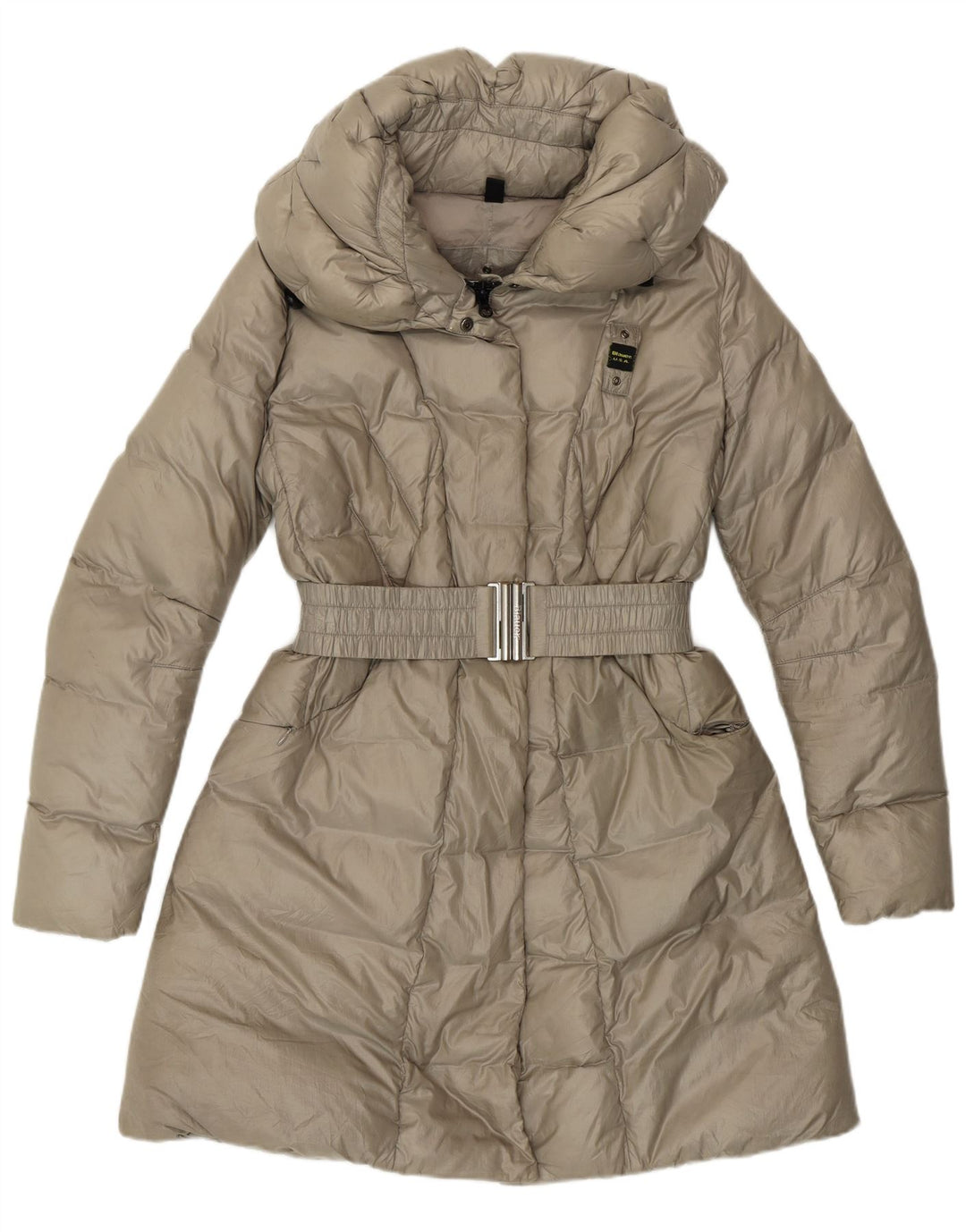 BLAUER Γυναικείο παλτό με επένδυση UK 10 Small Beige