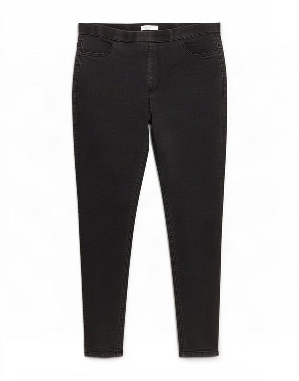 Marks & Spencer Γυναικεία Jegging Τζιν UK 16 Large W34 L29 Μαύρο βαμβακερό