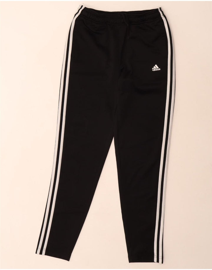 Παντελόνι φόρμας ADIDAS Boys 13-14 Years Μαύρο Πολυεστέρα