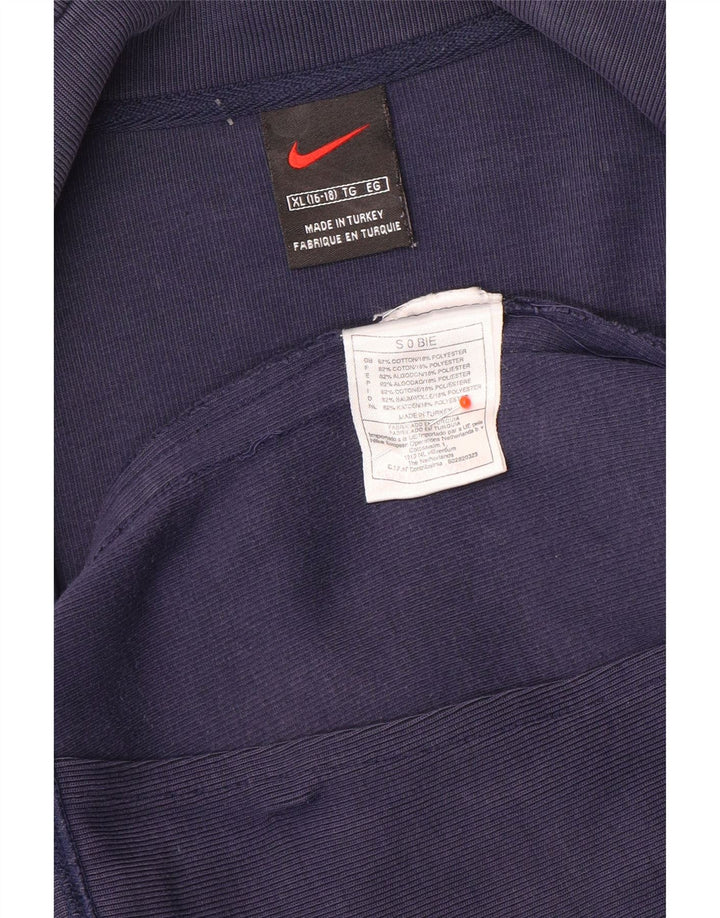 Μπουφάν Nike Boys αθλητική φόρμα 15-16 ετών XL Navy Blue
