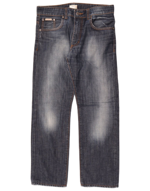 Γυναικείο τζιν ίσιο Calvin Klein W30 L29 Μπλε βαμβακερό