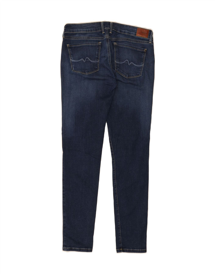 PEPE JEANS Womens Skinny Jeans W30 L30 Blue Vintage PEPE Jeans and Second-Hand PEPE Jeans from Messina Hembry 