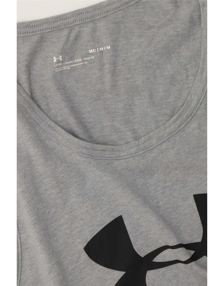 Ανδρικό γραφικό γιλέκο Under Armour, Βαμβακερό μεσαίο γκρι