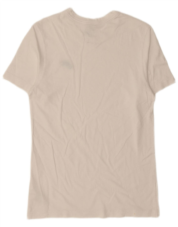 Ανδρικό T-Shirt NIKE Μπλουζάκι, μικρό λευκό βαμβακερό