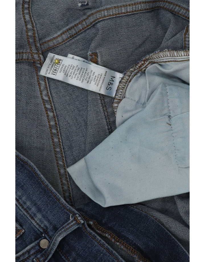 Ανδρικό τζιν ίσιο Marks & Spencer W44 L29 Μπλε βαμβακερό