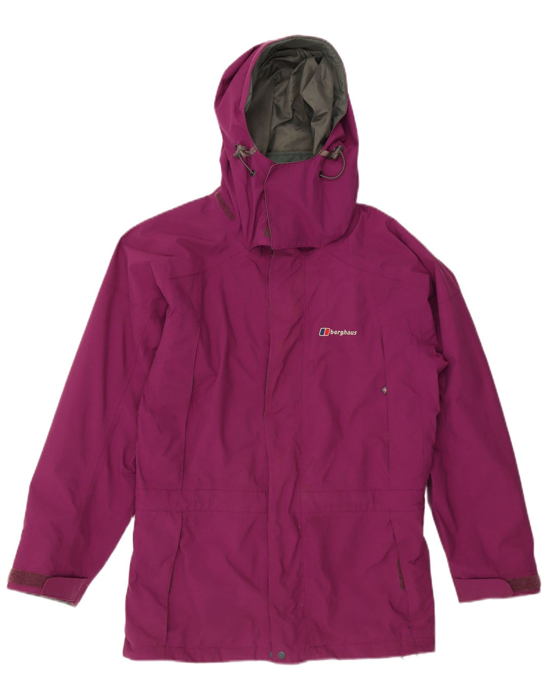 Berghaus Γυναικείο μπουφάν βροχής με κουκούλα UK 12 Medium Purple Nylon