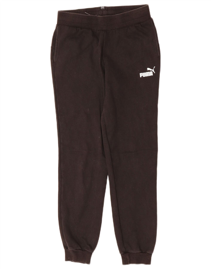 Παντελόνι αθλητικής φόρμας PUMA Boys Joggers 13-14 ετών Μαύρο βαμβακερό