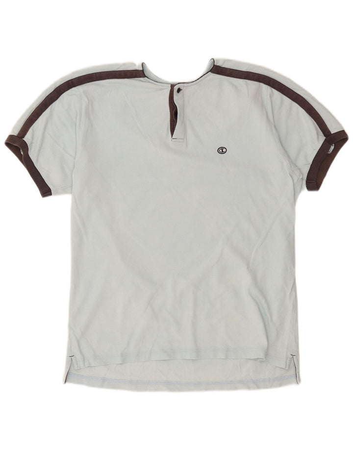 Ανδρικό T-Shirt Champion Top Large Blue Colourblock