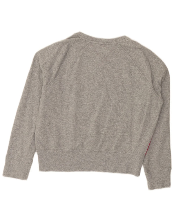 Γυναικεία φούτερ Tommy Hilfiger Crop Jumper UK 16 Large Grey Colourblock