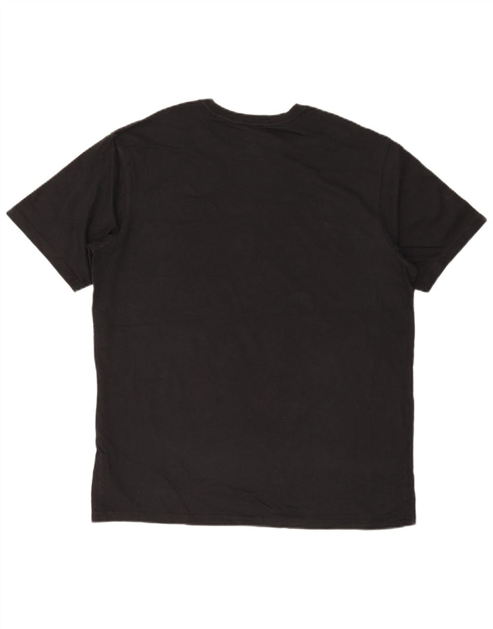 Ανδρικό T-Shirt Billabong Top μεγάλο μαύρο βαμβακερό