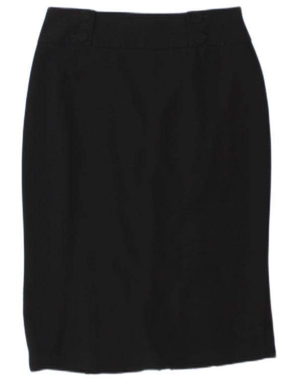 Hobbs Γυναικεία Midi Pencil Φούστα UK 10 Small W27 Μαύρη
