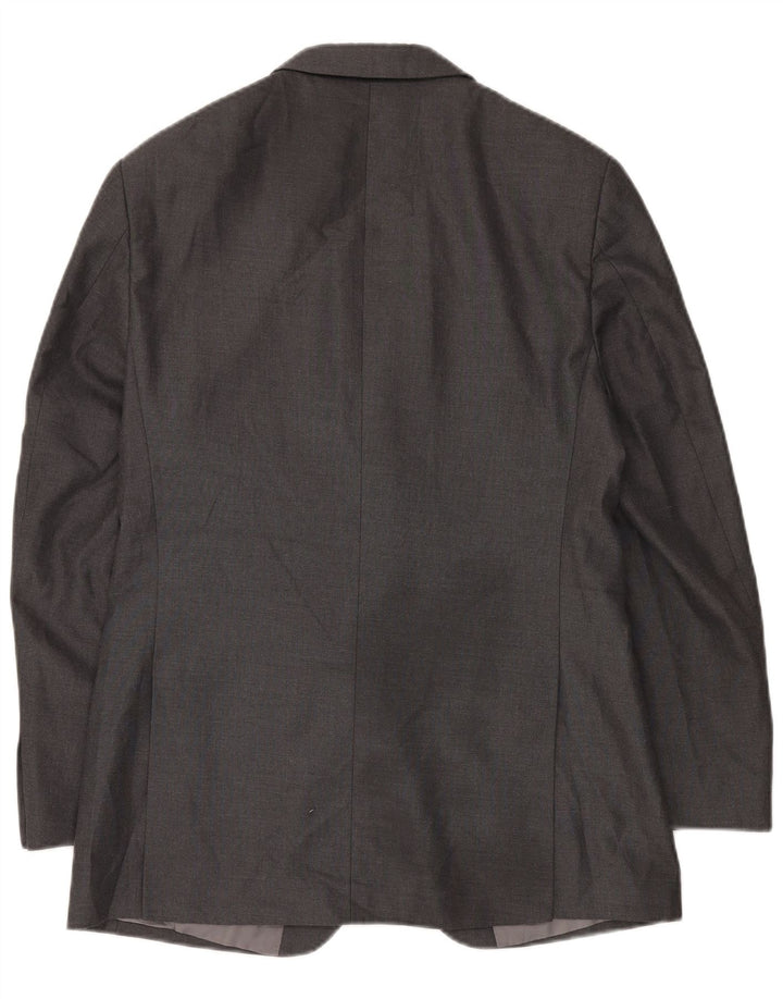 Marks & Spencer Ανδρικό σακάκι με 2 κουμπιά σακάκι UK 38 Medium Grey Polyester