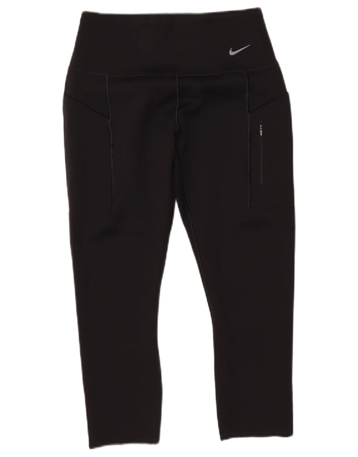 Γυναικεία κολάν NIKE Dri Fit Capri UK 12 Medium Black