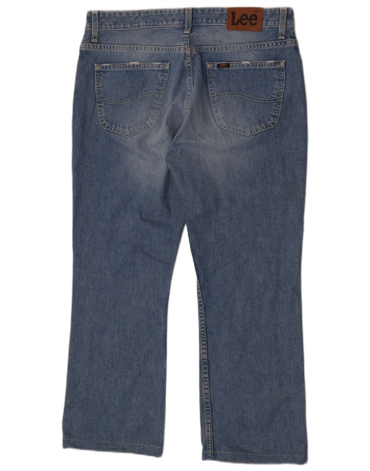 Lee Womens Cameron Bootcut Jeans W34 L27 Μπλε βαμβακερό