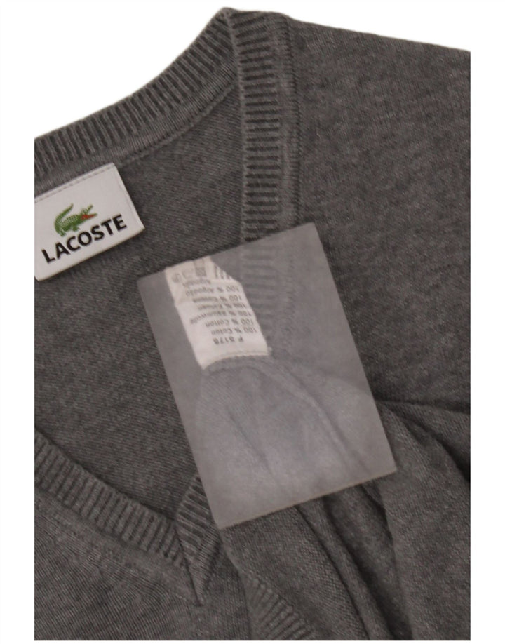 Ανδρικό γιλέκο Lacoste Tank Top Size 3 Small γκρι βαμβακερό