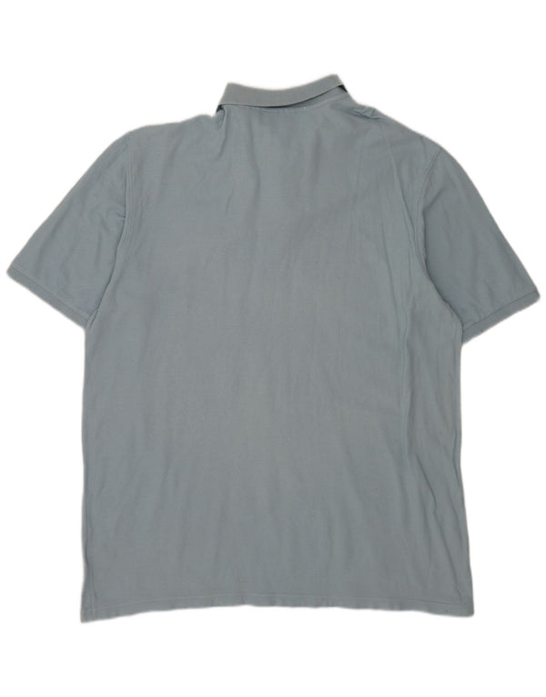 Fila Ανδρικό Πόλο Μπλουζάκι 2XL Μπλε Βαμβακερό