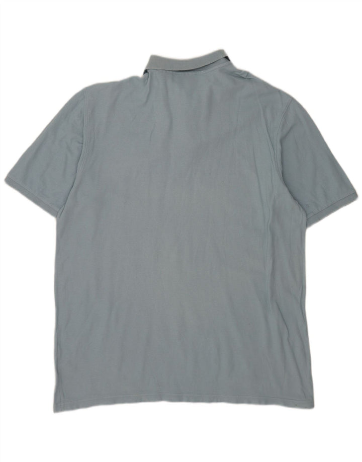 Fila Ανδρικό Πόλο Μπλουζάκι 2XL Μπλε Βαμβακερό