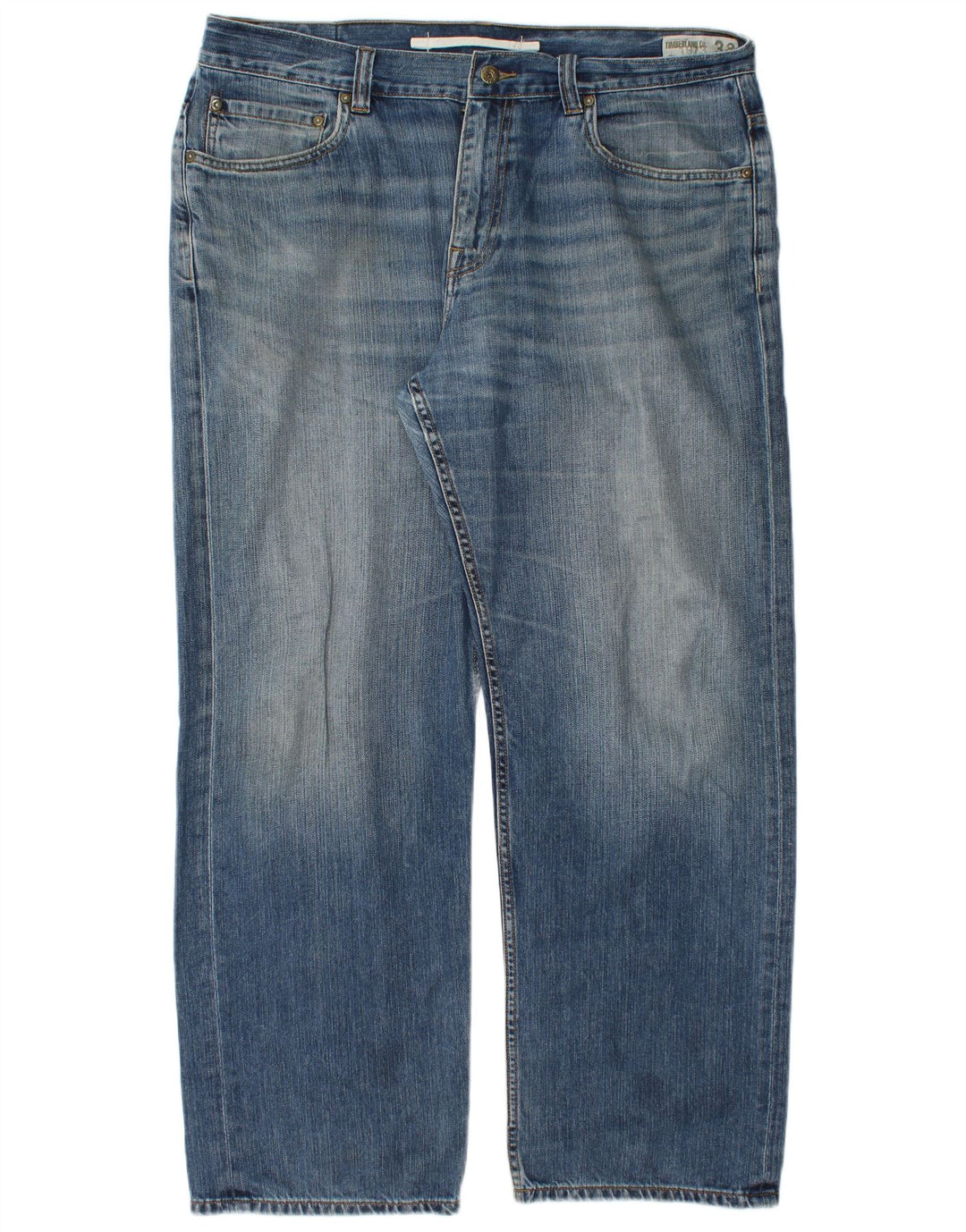 TIMBERLAND Ανδρικό τζιν ίσιο W38 L31 Μπλε βαμβακερό