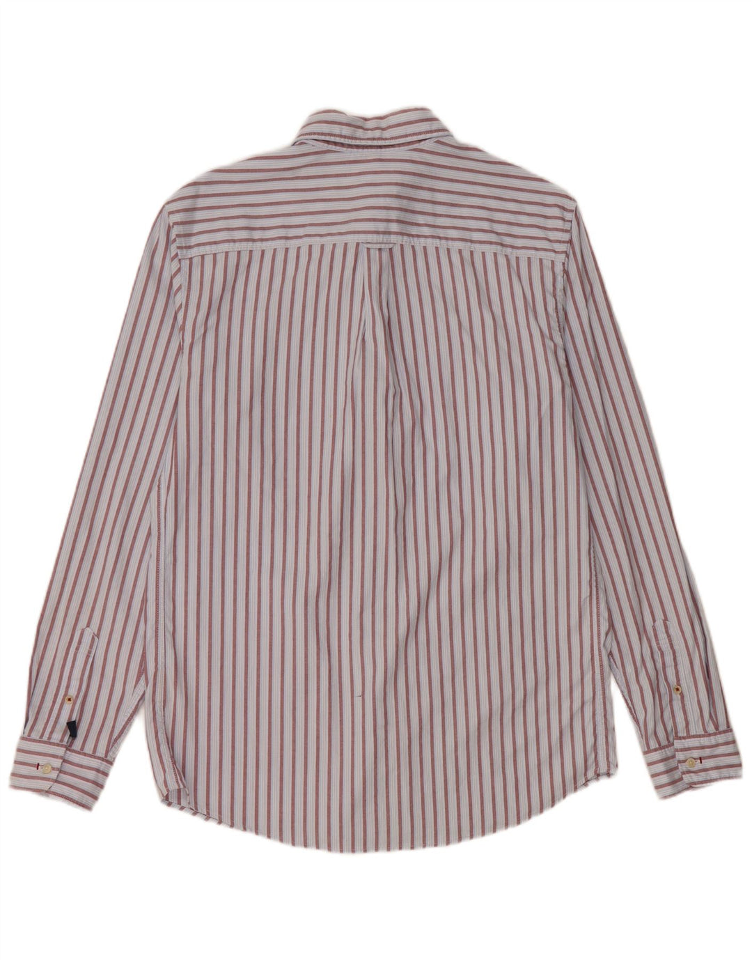 SCOTCH & SODA Mens Regular Fit Shirt Medium Blue Striped Cotton