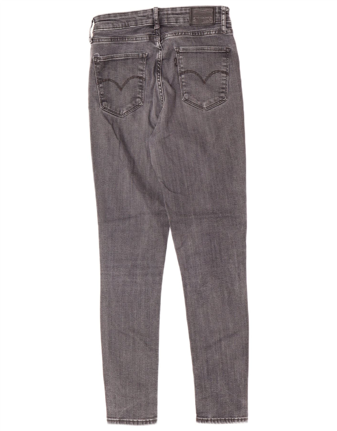 Levi's Womens 721 Skinny Jeans W28 L28 Grey Lyocell