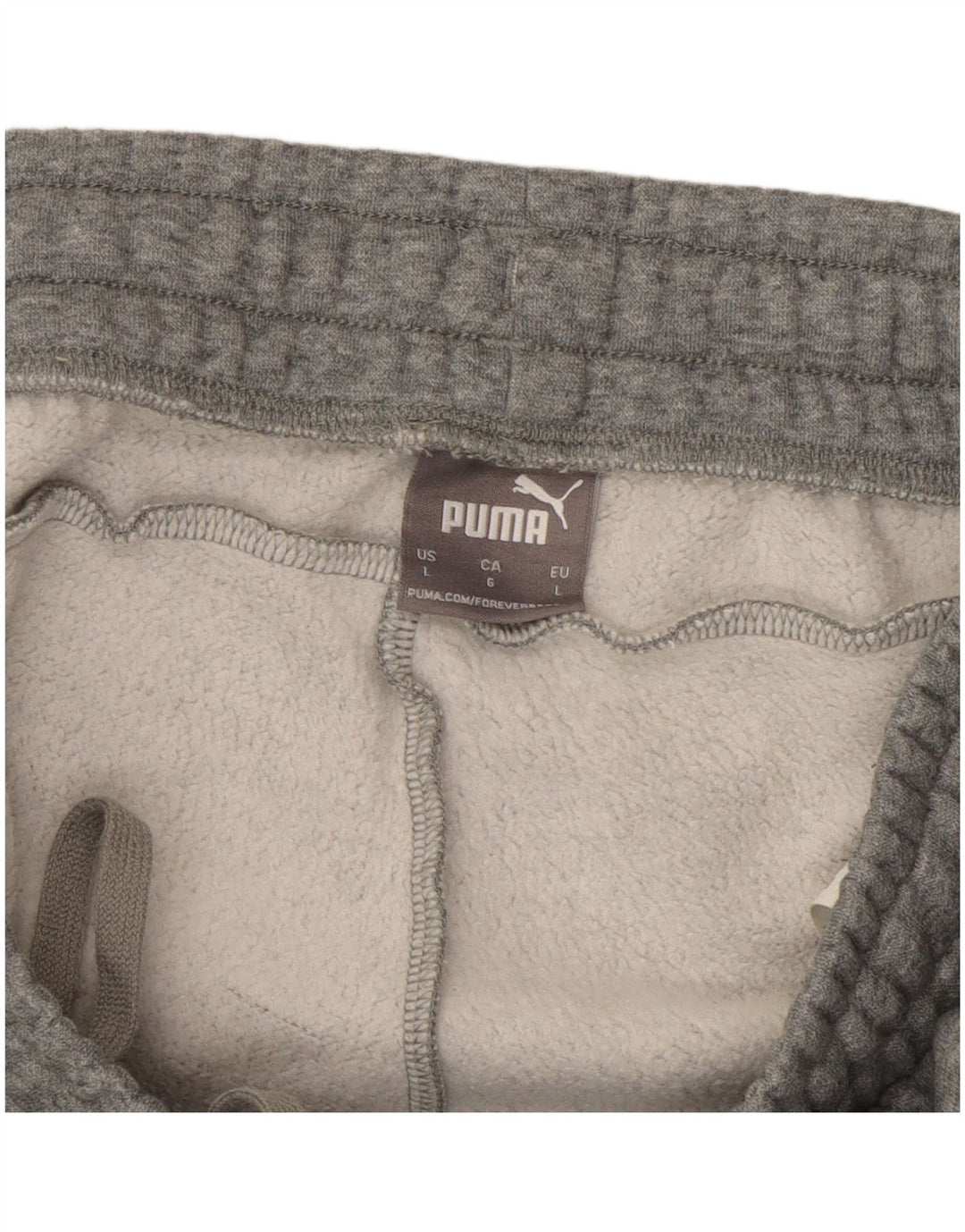 Ανδρική φόρμα Puma Παντελόνι Joggers Μεγάλο Γκρι Βαμβακερό