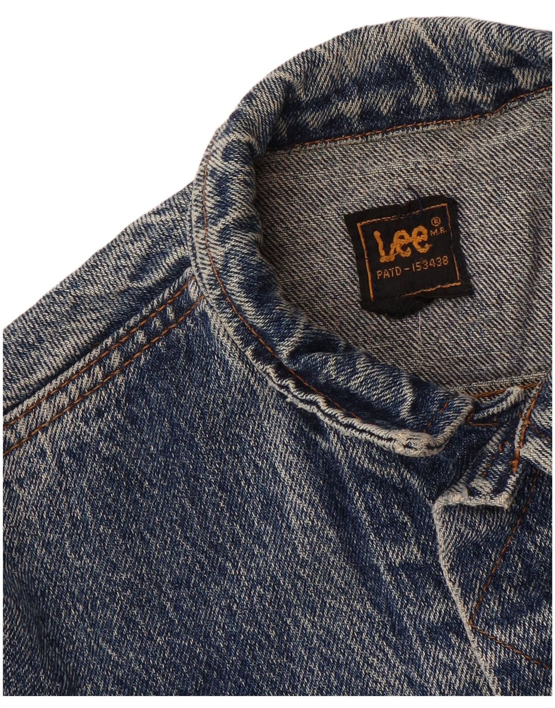 Ανδρικό τζιν μπουφάν LEE UK 36 Small Blue