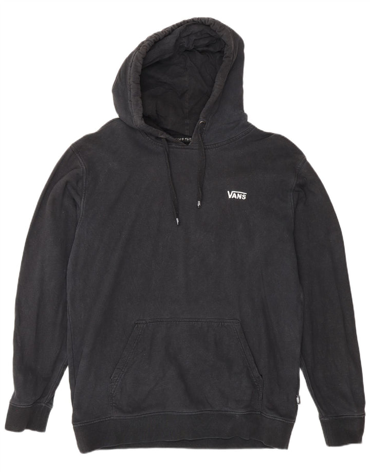 Ανδρικό κουκούλα Vans, μεσαίο μαύρο βαμβακερό