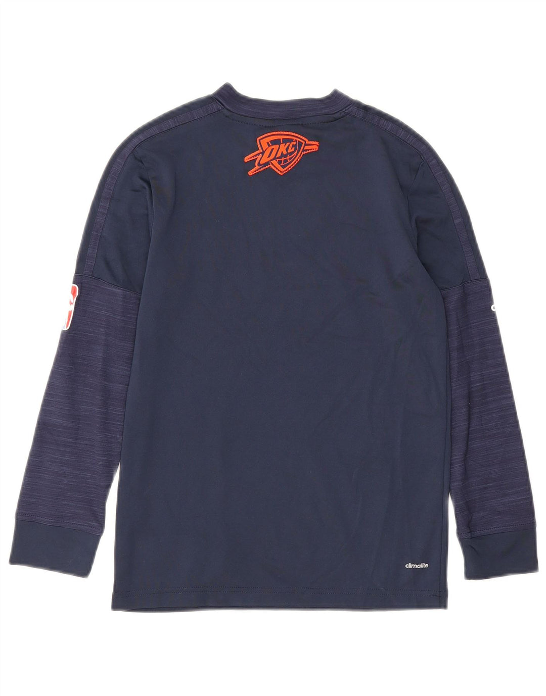 Adidas Boys Graphic Top Μακρυμάνικο 7-8 ετών Small Navy Blue