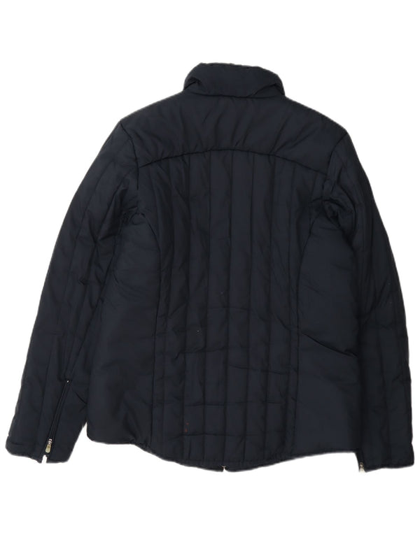 Adidas Γυναικείο μπουφάν με επένδυση UK 10 Small Navy Blue Polyester