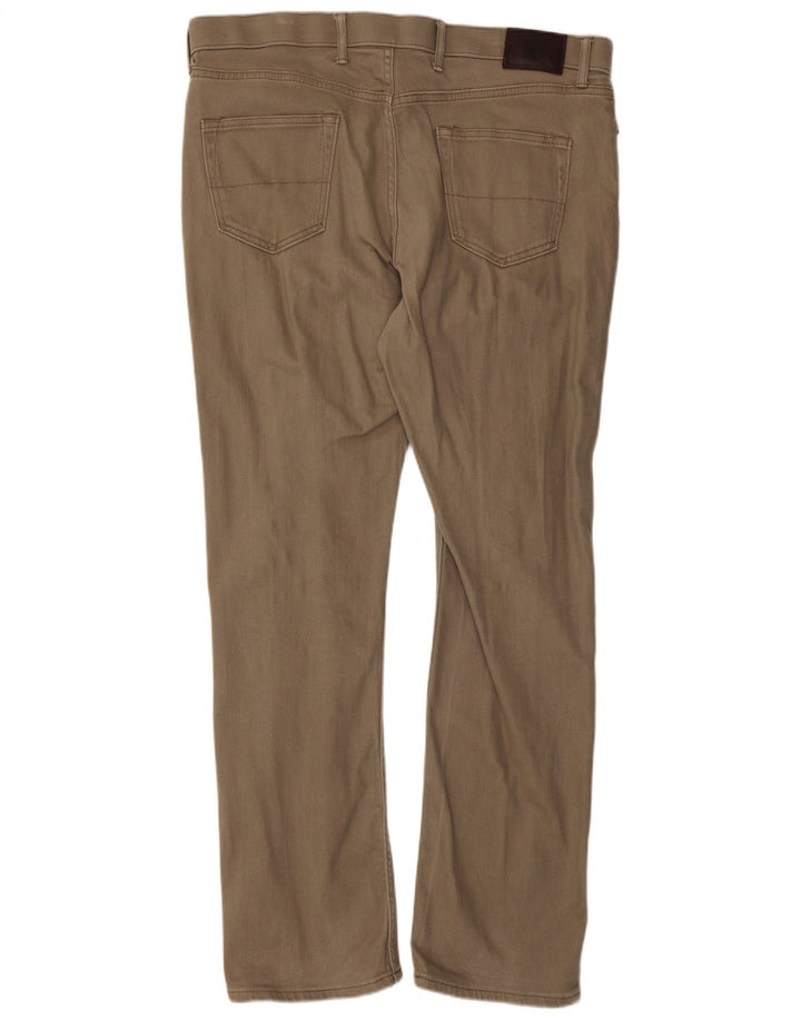 Marks & Spencer Womens Straight Regular Casual Παντελόνι W40 L33 Beige