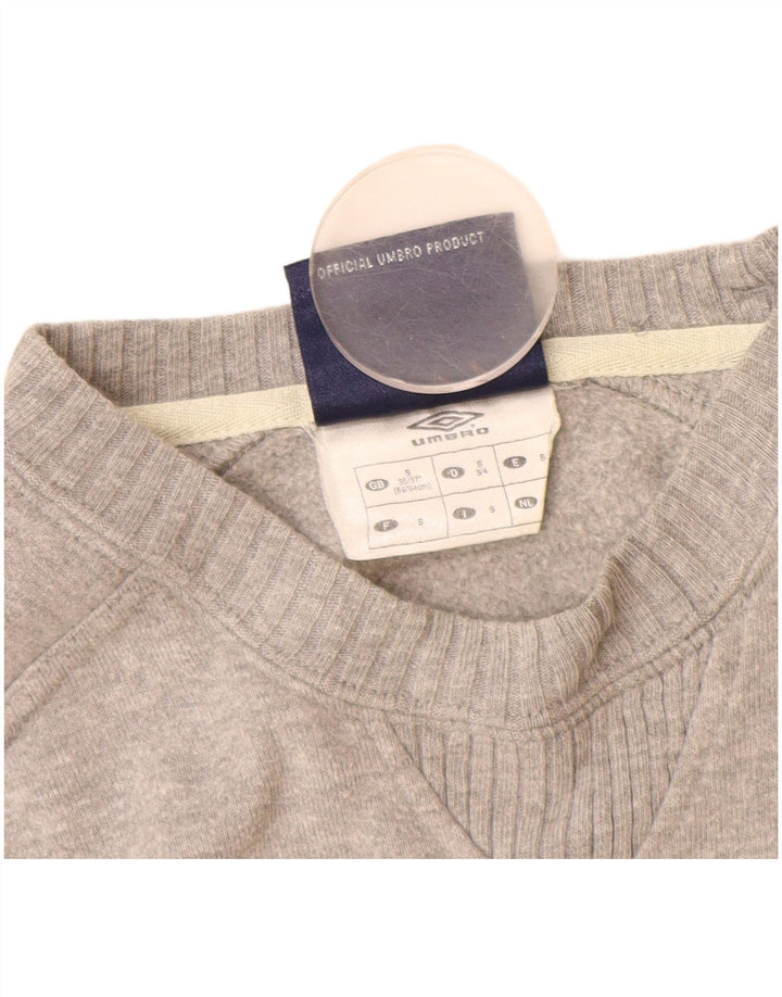 Ανδρικό φούτερ Umbro Jumper UK 35/37 Μικρό Γκρι Βαμβακερό