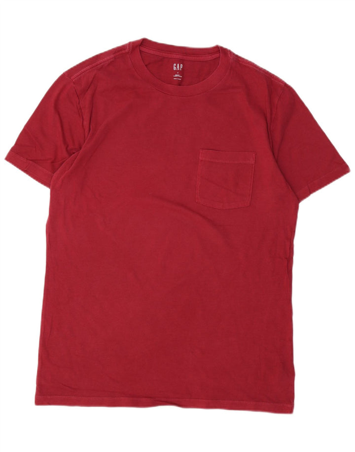 Gap Ανδρικό T-Shirt Top Μικρό κόκκινο βαμβακερό