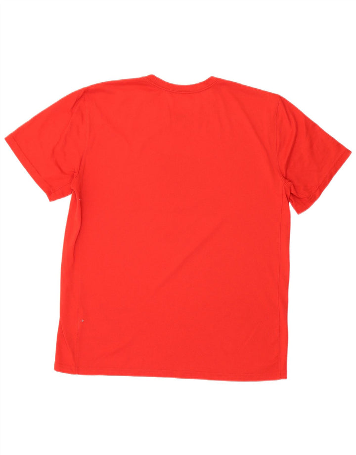 NIKE Mens USA Baseball Graphic T-Shirt Top Large Red