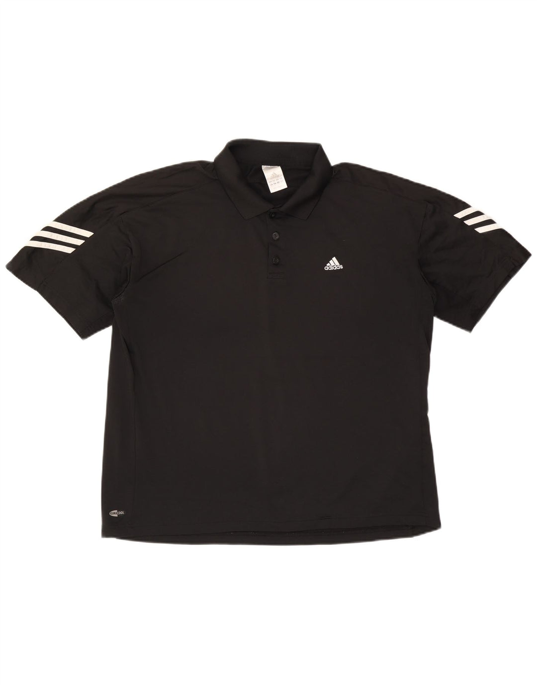 Ανδρικό πουκάμισο Adidas Climacool Polo XL Μαύρο πολυεστέρα
