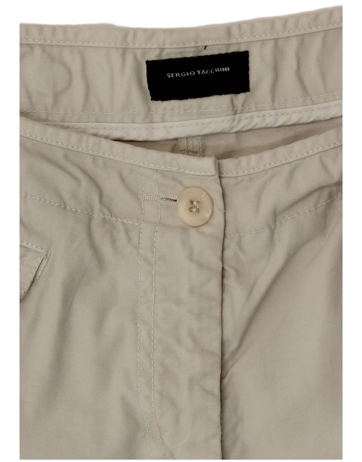 Sergio Tacchini Γυναικείο Σορτς Cargo Μεγάλο W32 Μπεζ