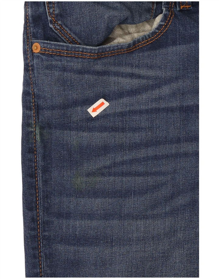Levi's Mens 511 Slim Jeans W34 L32 Blue Cotton