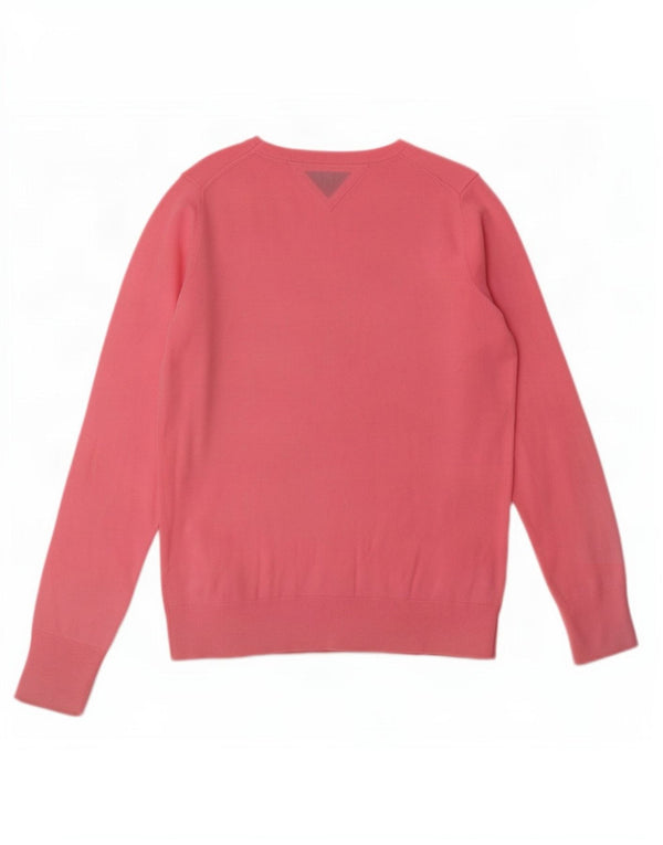Γυναικεία ζακέτα Tommy Hilfiger UK 12 μεσαίου ροζ βαμβακερό