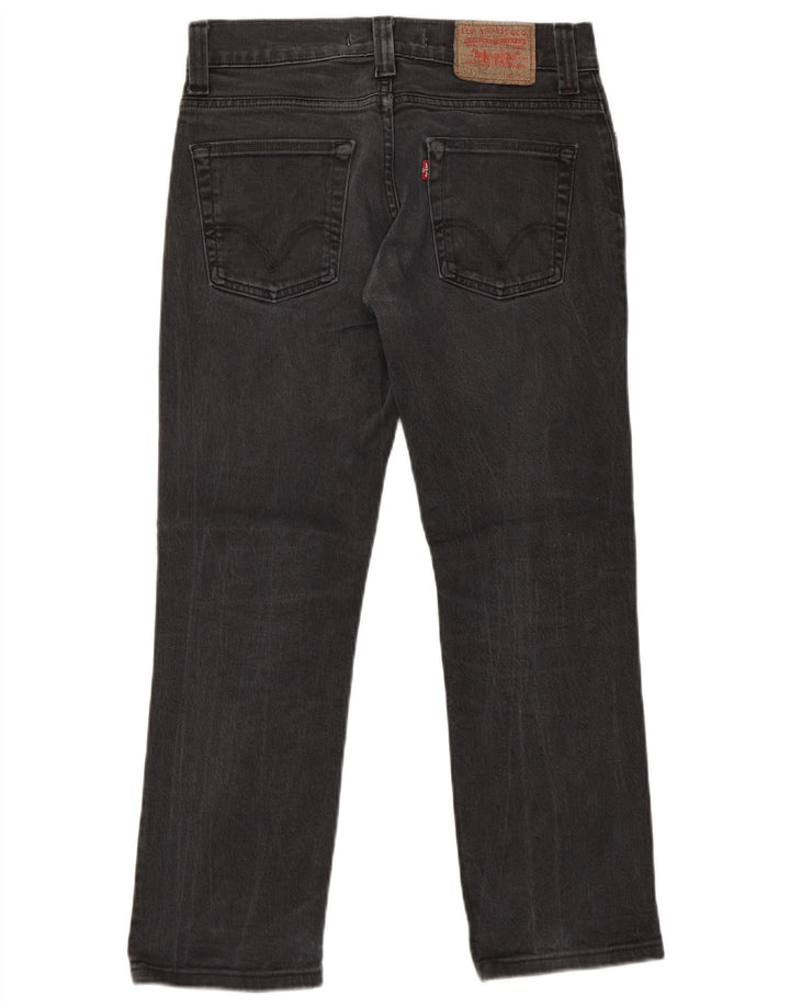 Levi's Mens 511 Slim Jeans W31 L26 Μαύρο βαμβακερό
