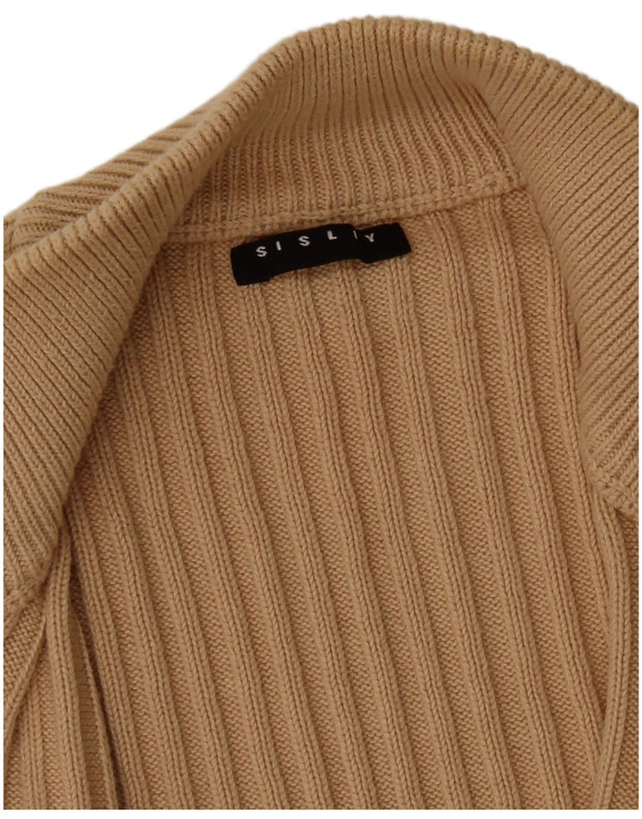 Ανδρικό πουλόβερ με ζακέτα Sisley Medium Beige
