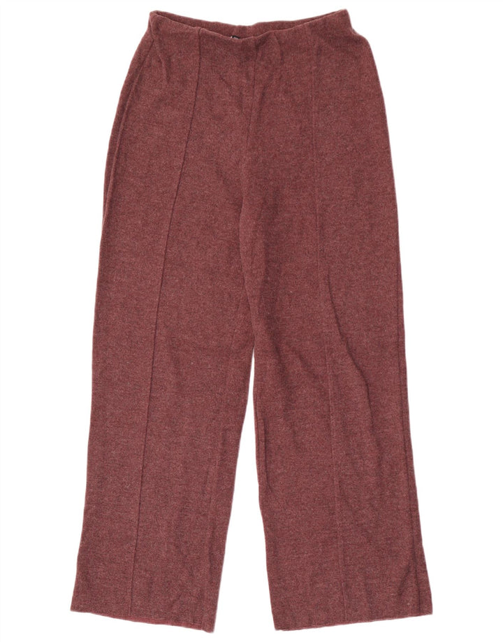 Γυναικεία αθλητική φόρμα ZARA Παντελόνι UK 8 Small Maroon Polyester