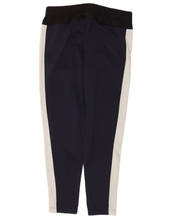 Γυναικείο κολάν Adidas UK 14 Medium Navy Blue Colorblock Πολυεστέρας