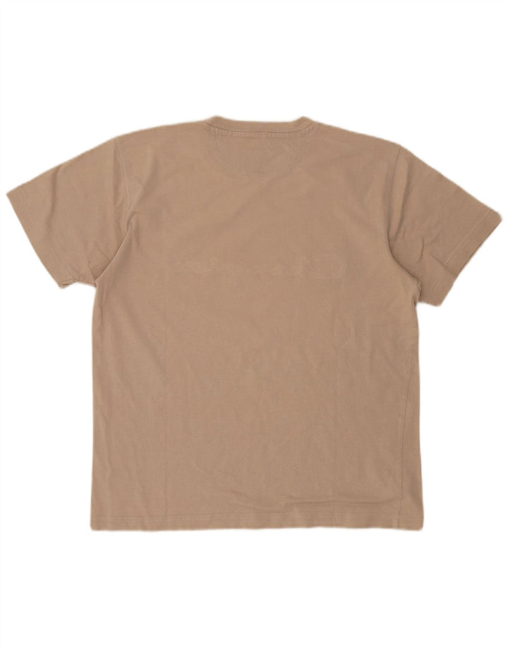 Ανδρικό γραφικό T-Shirt Champion Top Small Beige
