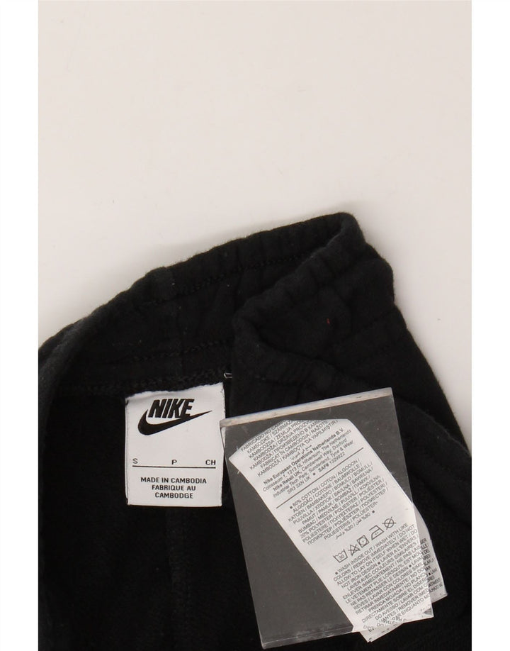 Γυναικεία αθλητική φόρμα NIKE Παντελόνι Joggers UK 10 Small Black Cotton