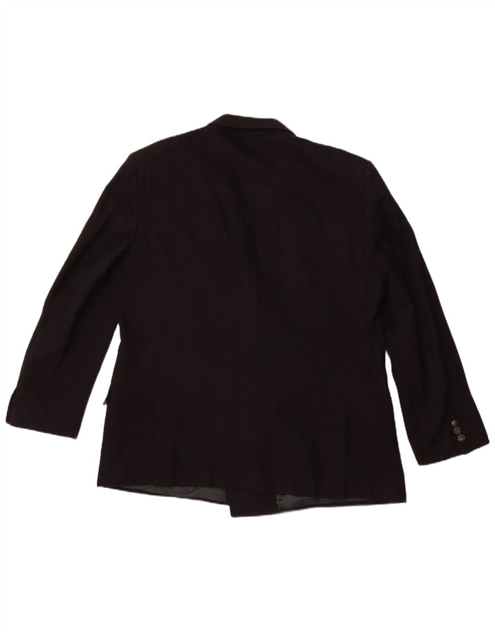 UNGARO Ανδρικό σακάκι με διπλό στήθος UK 40 Large Navy Blue