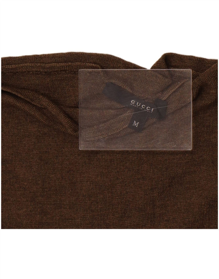 Γυναικείο φόρεμα Gucci Shift UK 12 Μεσαίο καφέ κασμίρ