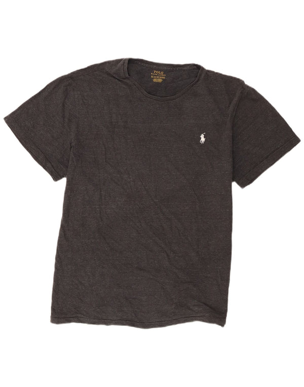Ανδρικό κοντομάνικο μπλουζάκι Ralph Lauren Top XL Γκρι βαμβακερό