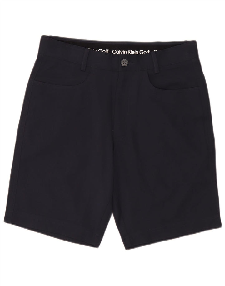 Ανδρικό casual σορτς Calvin Klein W30 Medium Navy Blue Polyester